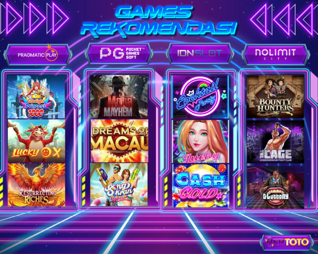 Rekomendasi 🥇Permainan Slot Tergacor di Hari Ini: Raih Kesempatan Menang Besar🚀